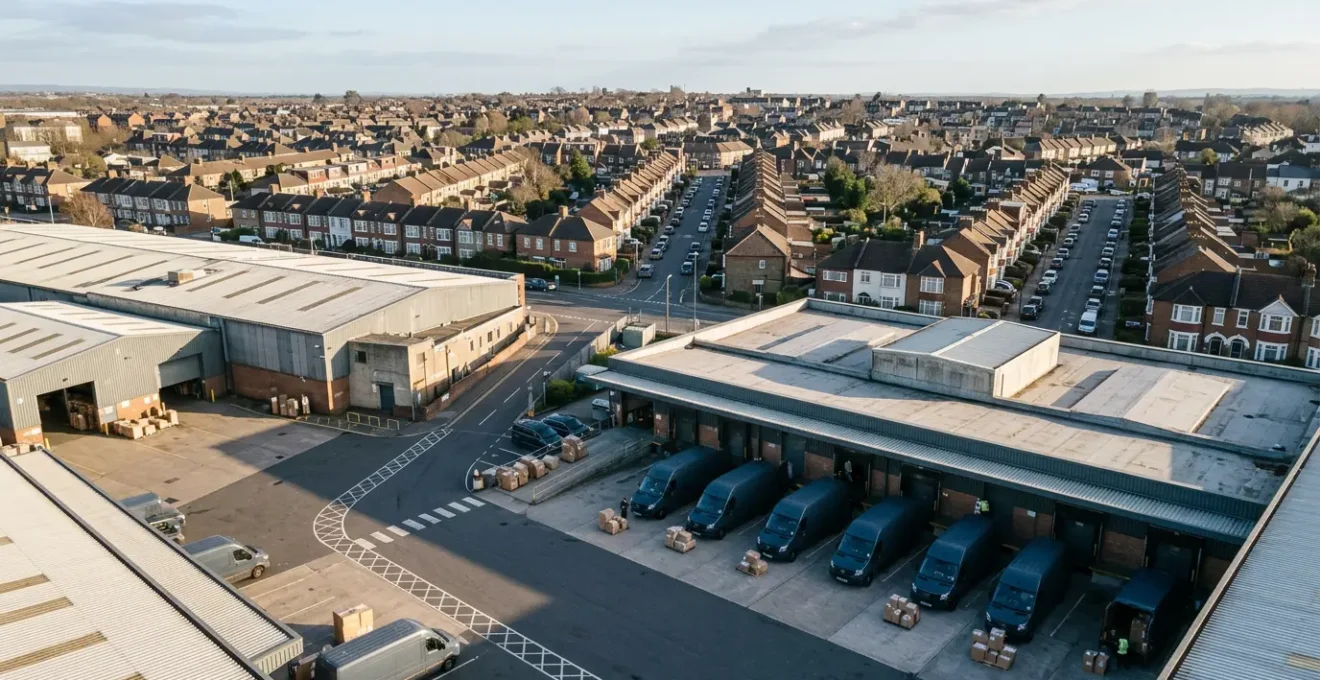 Final delivery stage from distribution hub to customer doorstep showing cost complexity in modern logistics