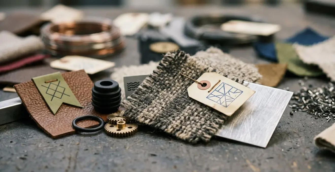 Factory production line materials inspection with detailed origin tracking documentation